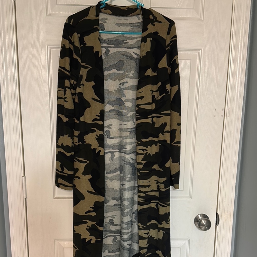 Amazon Women's Camouflage Long Sweater
